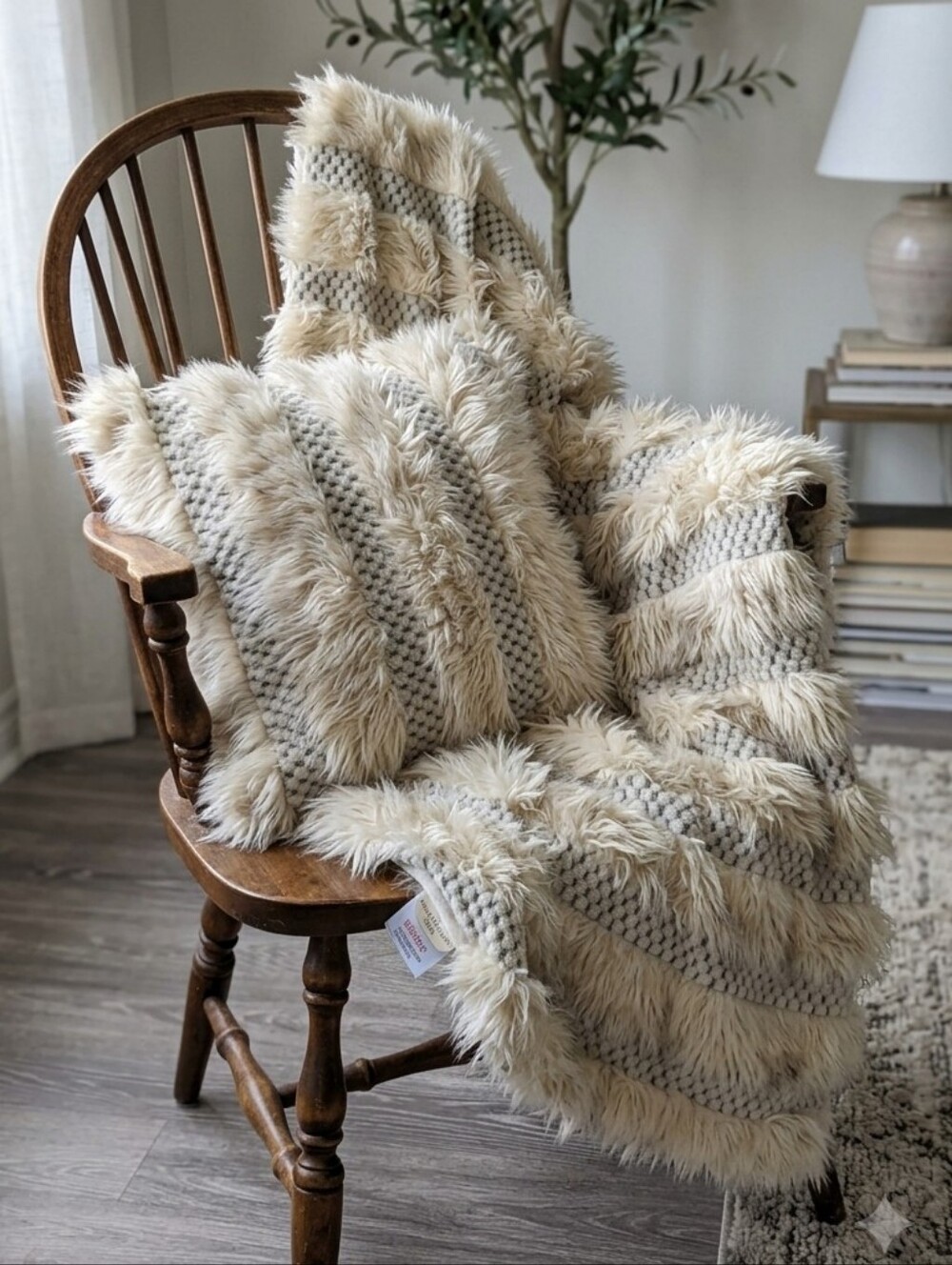 NICOLE MILLER | ARTISAN DE LUXE | throw + decorative pillow